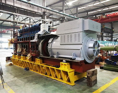 贵州省盘州红达瓦斯电站项目配4台LETOU乐投6极高压1550KW/10.5KV