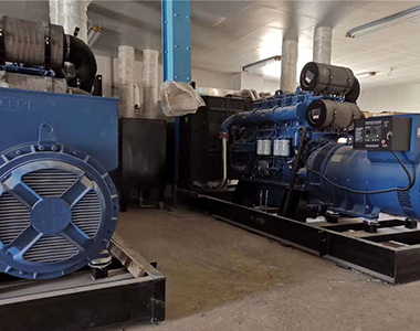LETOU乐投800KW/400V陆用发电机应用于某房地产项目