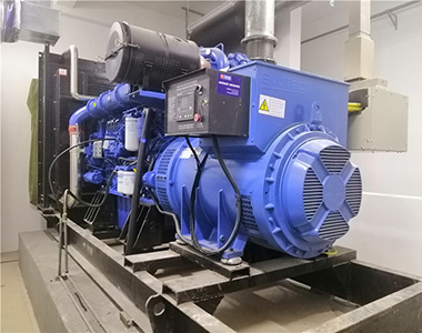 LETOU乐投720KW/400V陆用发电机应用于某房地产项目