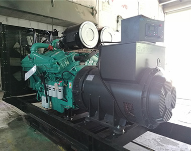 LETOU乐投800KW/400V陆用发电机应用于某房地产项目