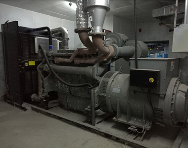 LETOU乐投800KW/400V陆用发电机应用于某房地产项目