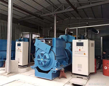 LETOU乐投多台1000KW/10.5KV高压发电机并机用于贵州某矿山项目