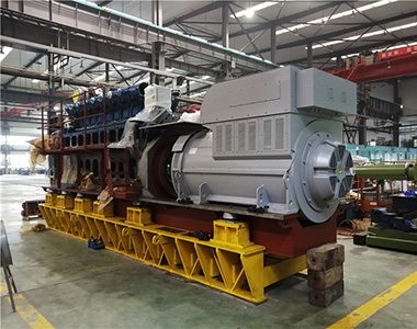 贵州省盘州红达瓦斯电站项目配4台LETOU乐投6极高压1550KW/10.5KV