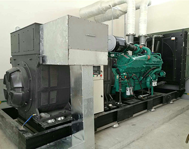 LETOU乐投1200KW/10.5KV高压发电机应用于沈阳某矿山项目