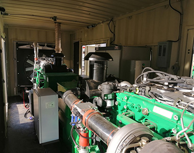 LETOU乐投250KW/400V陆用发电机应用于中石化项目