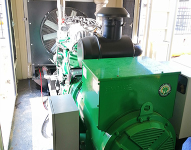 LETOU乐投250KW/400V陆用发电机应用于中石化燃气项目
