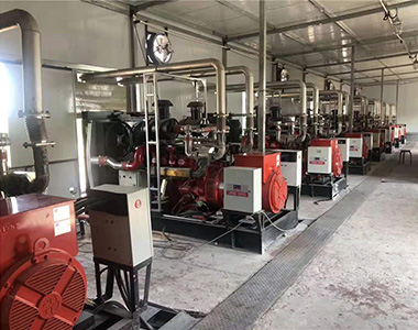 LETOU乐投250KW/400V陆用发电机批量应用于陕北中石油项目