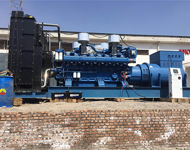 LETOU乐投2000KW/10.5KV 高压发电机应用于某石油项目