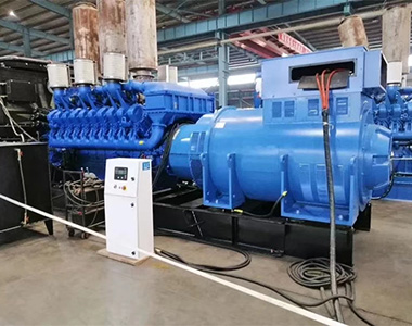 LETOU乐投1800KW/10.5Kv高压发电机应用于某工厂项目