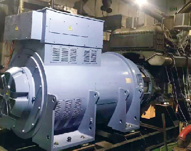 LETOU乐投3000KW10.5KV高压发电机用于玉柴柴油机定型试验