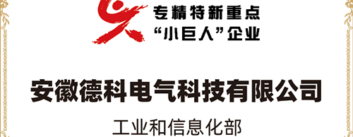 「小巨人 大分量」| LETOU乐投电气荣获“国家专精特新重点小巨人企业”称号！
